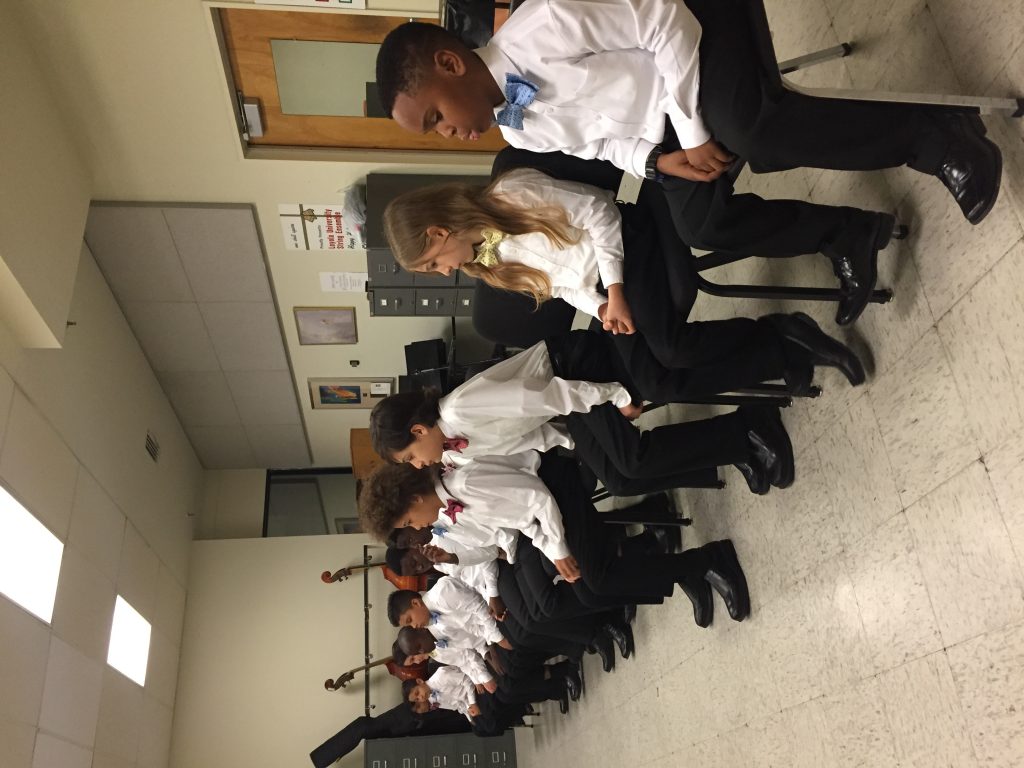 Boys Choir Preconcert Rehearsal