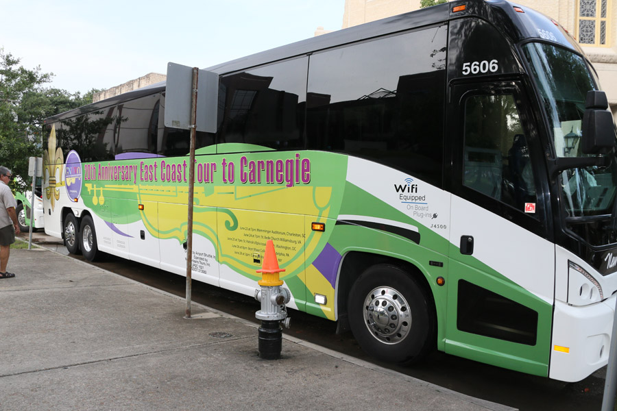 Canegie Hall Tour Bus