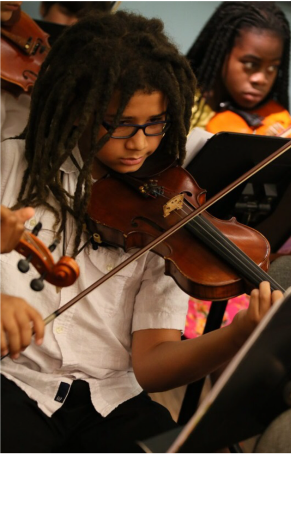 Violinist at Rehearsal